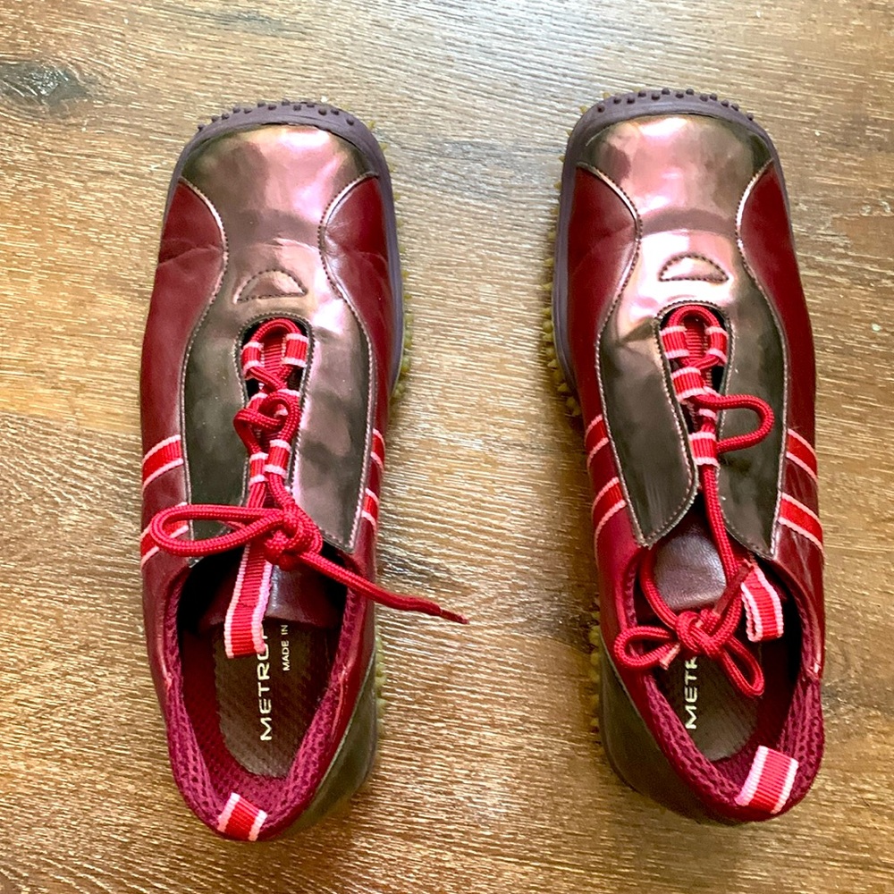 Fine Italian leather sneakers for sale